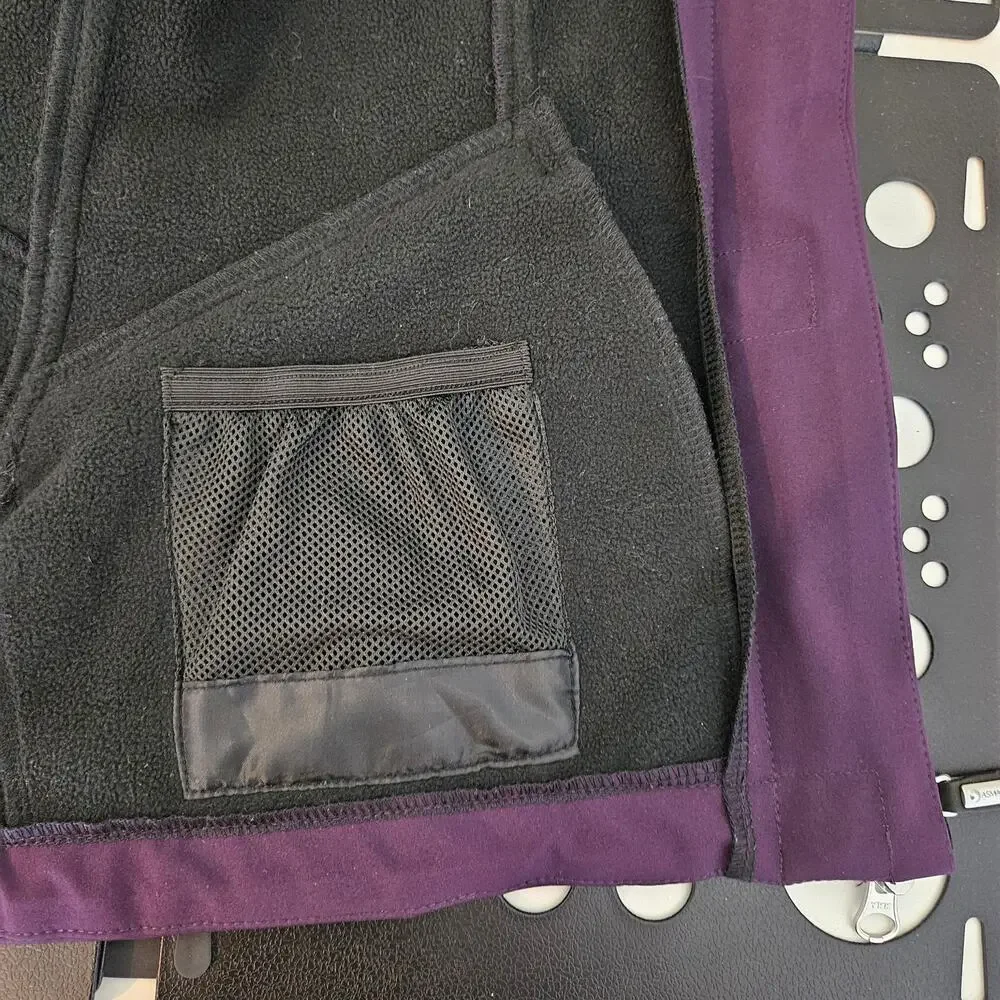 Noel‎ Asmar Equestrian Women's Riding Vest Soft Shell Hooded Purple | XXS